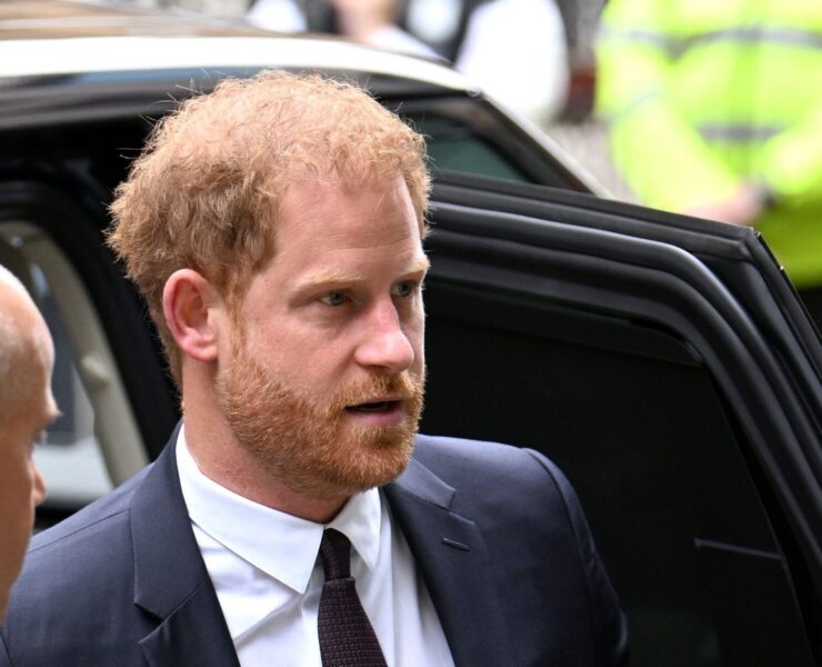 London, UK. 06th June, 2023. London, UK. June 6th, 2023. Prince Harry arriving at the High Court for his claim against the Daily Mirror publisher. He is suing Mirror Group Newspapers for damages, claiming journalists at its titles were linked to activitie