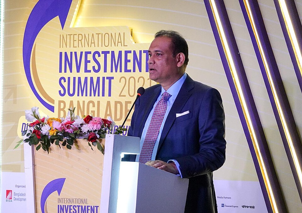 Saifuzzaman Chowdhury at International Investment Summit 2021 11 28 (PID 0026154)