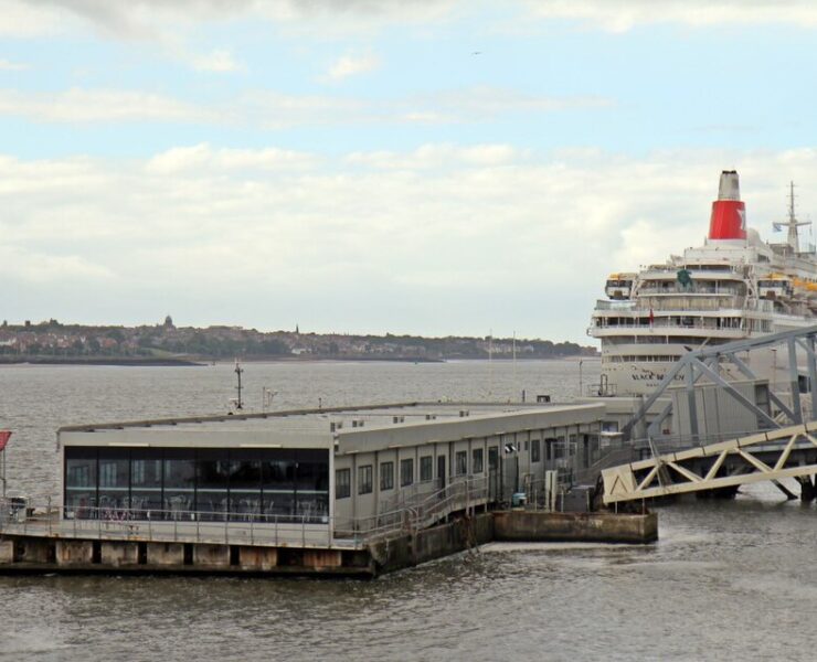 Isle of Man ferry landing stage, Pier Head, Liverpool (geograph 4545659)