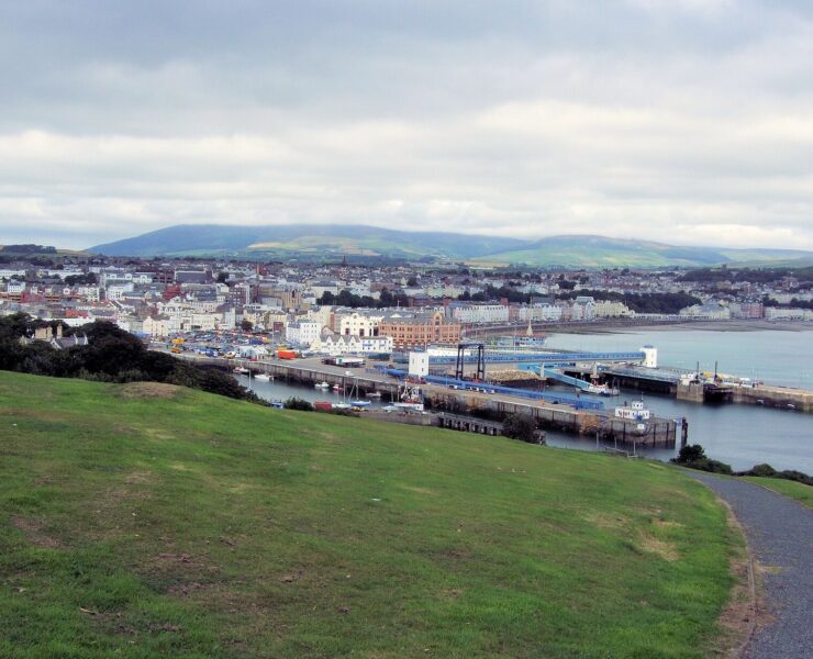 The View From Douglas Head, Isle Of Man.