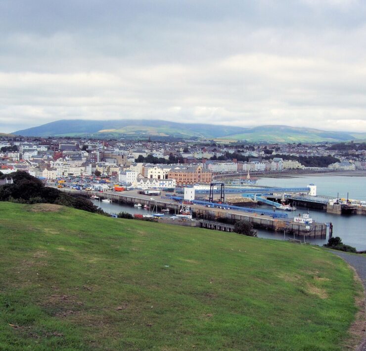 The View From Douglas Head, Isle Of Man.