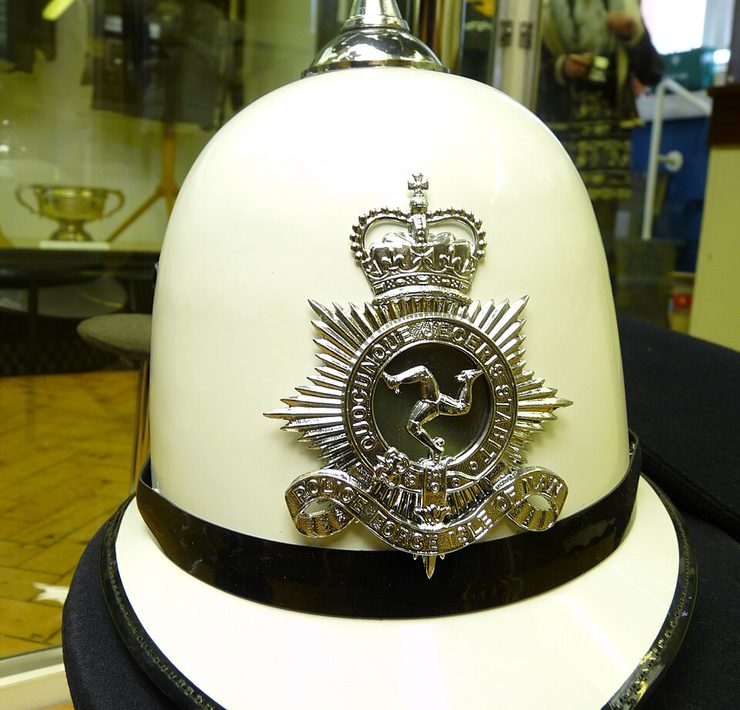 WMP Museum Police Force Isle of Man helmet