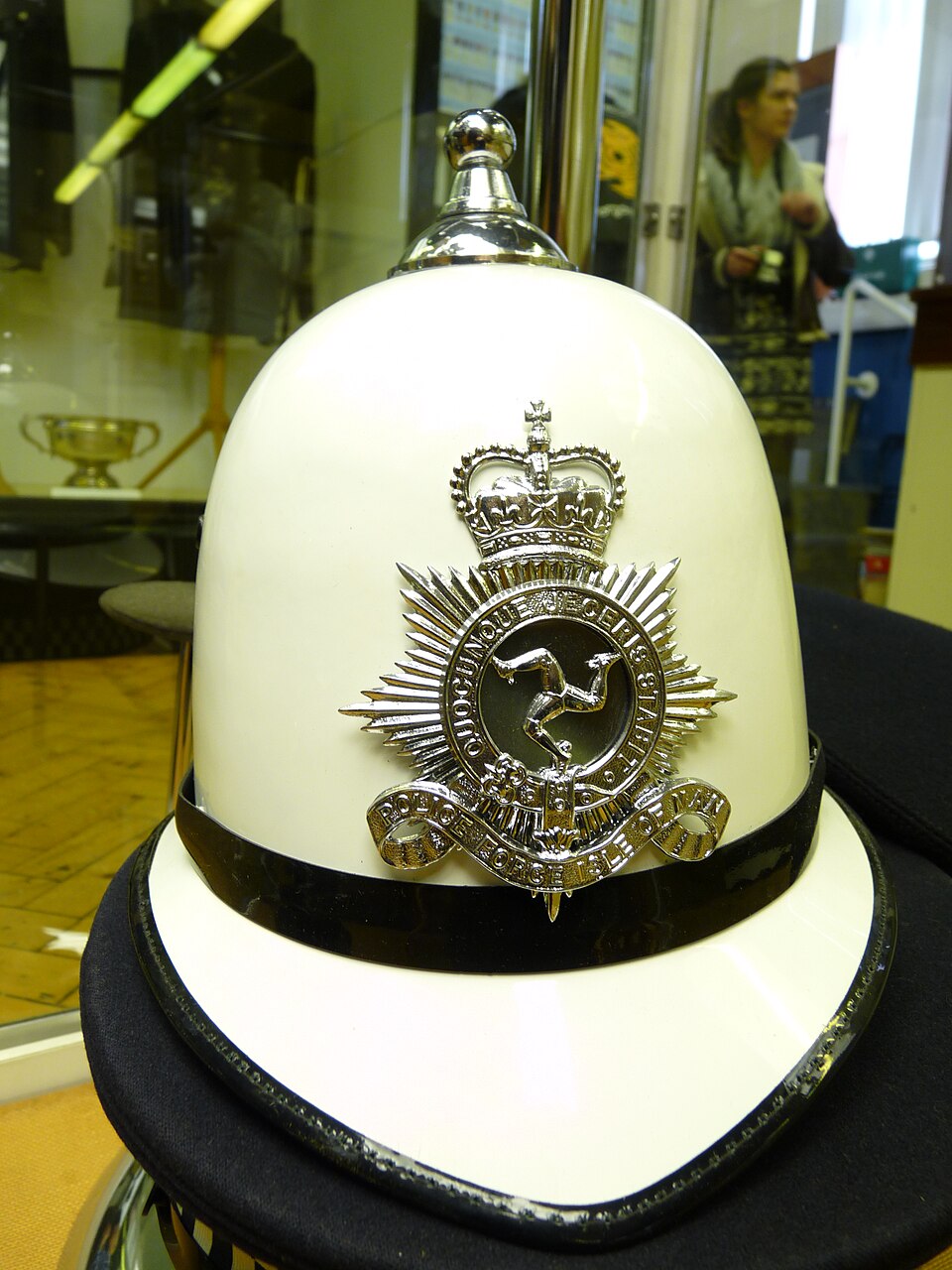 WMP Museum Police Force Isle of Man helmet